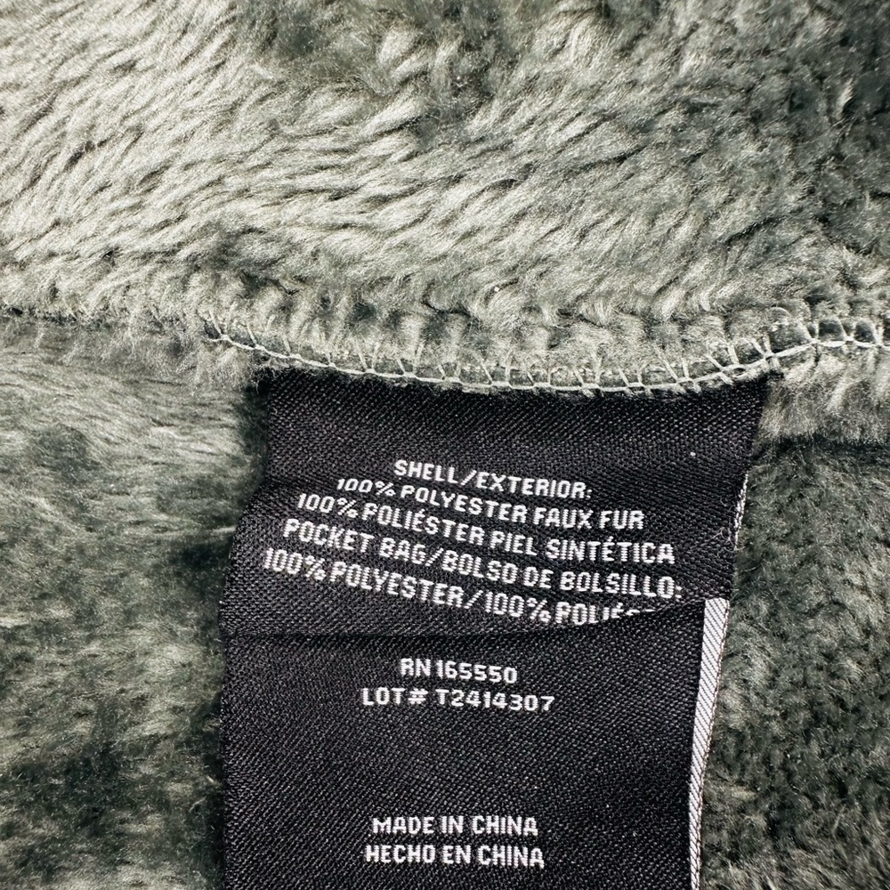 32 Degrees Plush Faux Fur Fleece Jacket Sz Large - Picture 12 of 12
